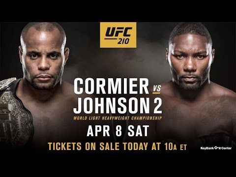 CORMIER VS JOHNSON 2 FULL FIGHT SAT. APR. 8, 2017