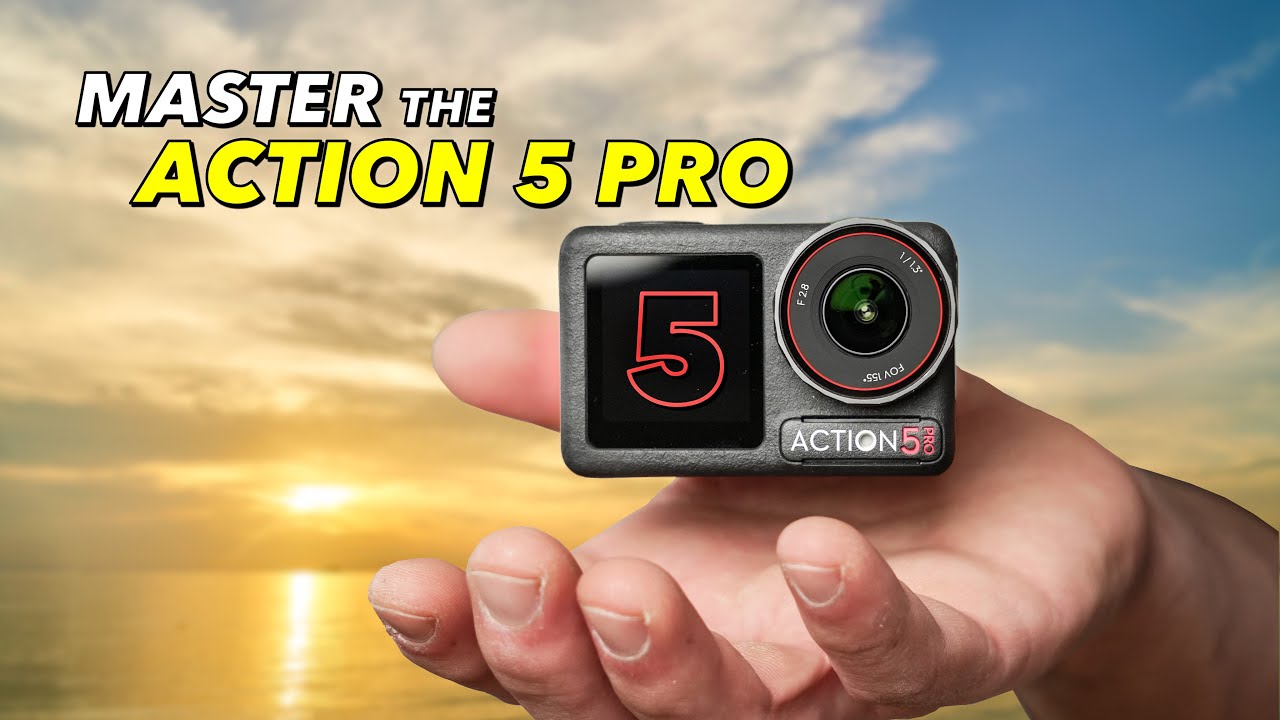 DJI Action 5 Pro The Ultimate Beginner Tutorial & Best Settings