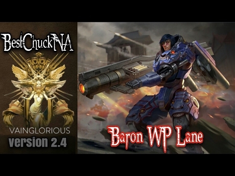 BestChuckNA | Baron WP Lane - Vainglory hero gameplay from a pro player
