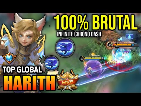HARITH BEST BUILD 2023 | TOP GLOBAL HARITH GAMEPLAY | MOBILE LEGENDS✓