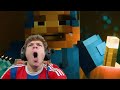 Jynxzi Reacts To CaseOh Plays Minecraft (Animation)