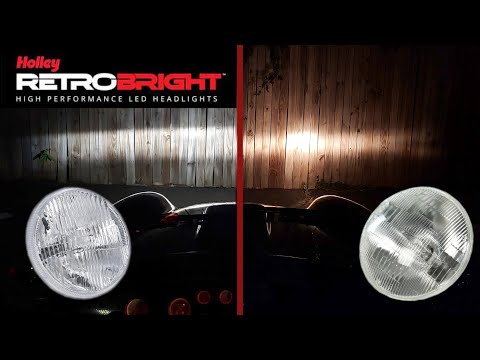 Holley RetroBright Headlights: The Best Classic Car Headlights. Factory Five Cobra Replica