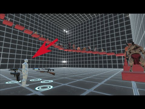 🔥FPS EXTREME PARKOUR WITH OBSTACLES ALL UNITS - Animal Revolt Battle Simulator