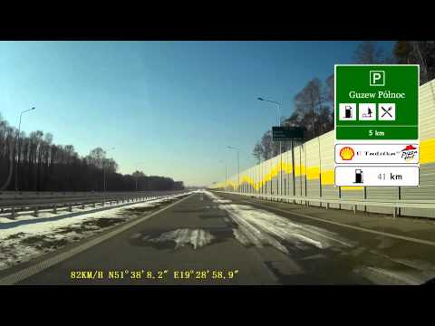 Droga Ekspresowa / Expressway S8 + S14 Łódź Płd. - Pabianice Zach.