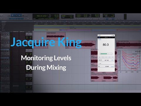 Studio Monitoring Levels for Mixing |  How To Monitor correctly w/ Jacquire King