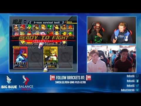 NGPU 1 SSBM - BigFoig (Falco) vs. EGtv | Crush (Fox) - Melee WF