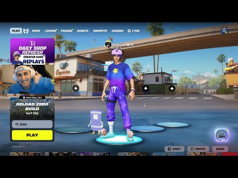 Fortnite First then we get the Goop 🟢Use Code “REPLAYS” #EpicPartner🟢