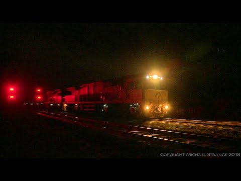 Aurizon Container Train MP1 With Three 6020 Class Locomotives (8/12/2017) - PoathTV Railways