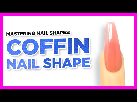 Master Acrylic Nail Shaping: Coffin Nails