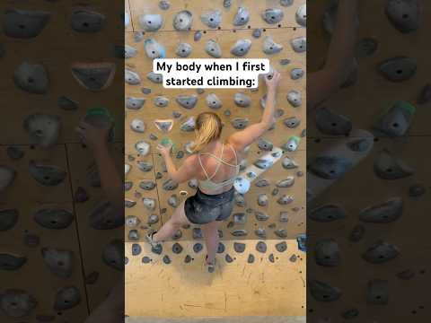 Crazy climbing transformation 😮 #climbinggym  #bouldering
