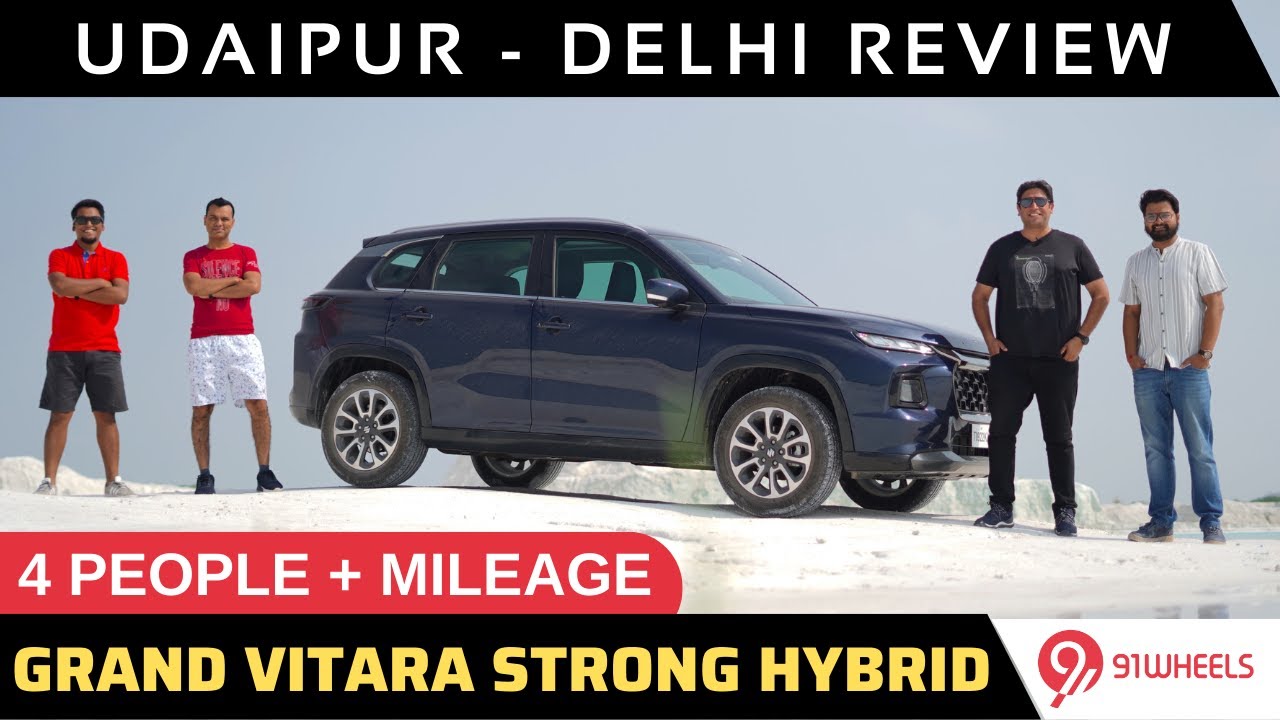 Udaipur - Delhi 4 People Review || Mileage, Comfort Space || Grand Vitara Strong Hybrid Alpha Plus Udaipur - Delhi 4 People Review || Mileage, Comfort Space || Grand Vitara Strong Hybrid Alpha Plus