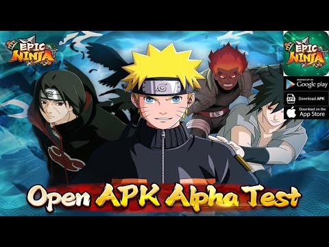 Epic Ninja Gameplay - Alpha Test Naruto RPG Android APK