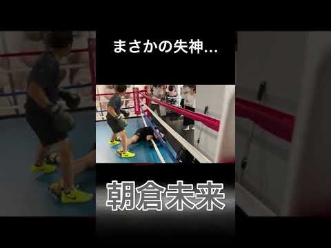 【朝倉未来】ボクシング元世界チャンピオンとのスパーリングでまさかの失神。。。【切り抜き】