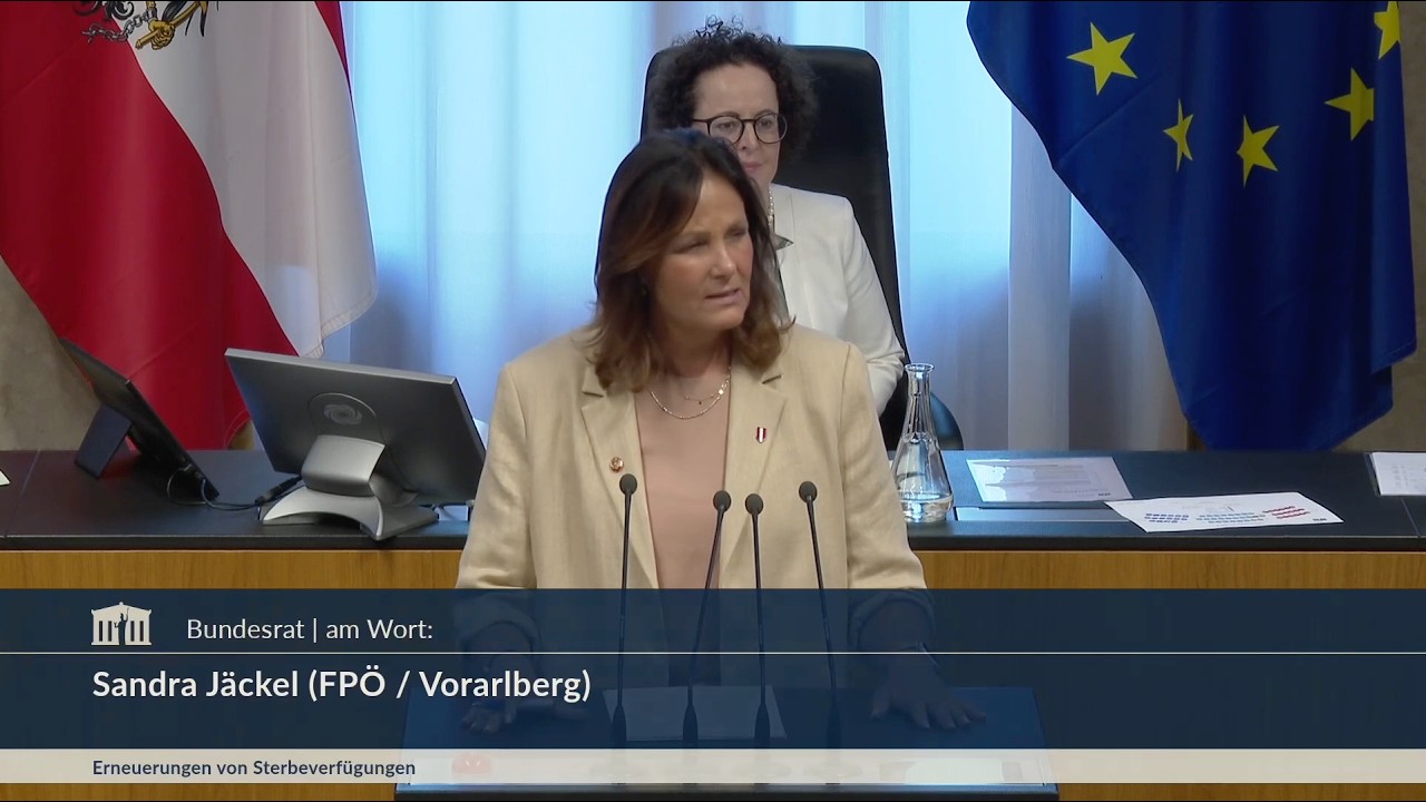 Sandra Jäckel - Sterbeverfügungsgesetz-Novelle - 15.7.2026