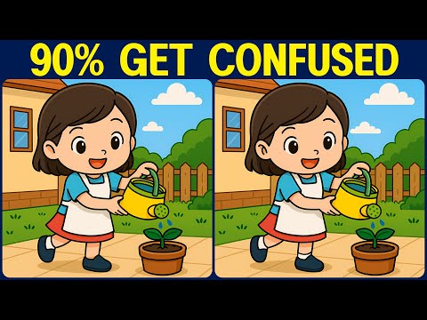 [Spot the Difference Brain Training] Use your sharp eyes and smart brain to solve this puzzle!