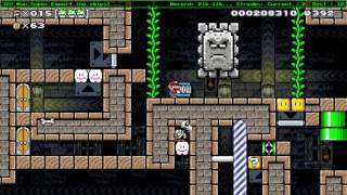 Super Mario Maker - Insane Puzzle Level from 100 man