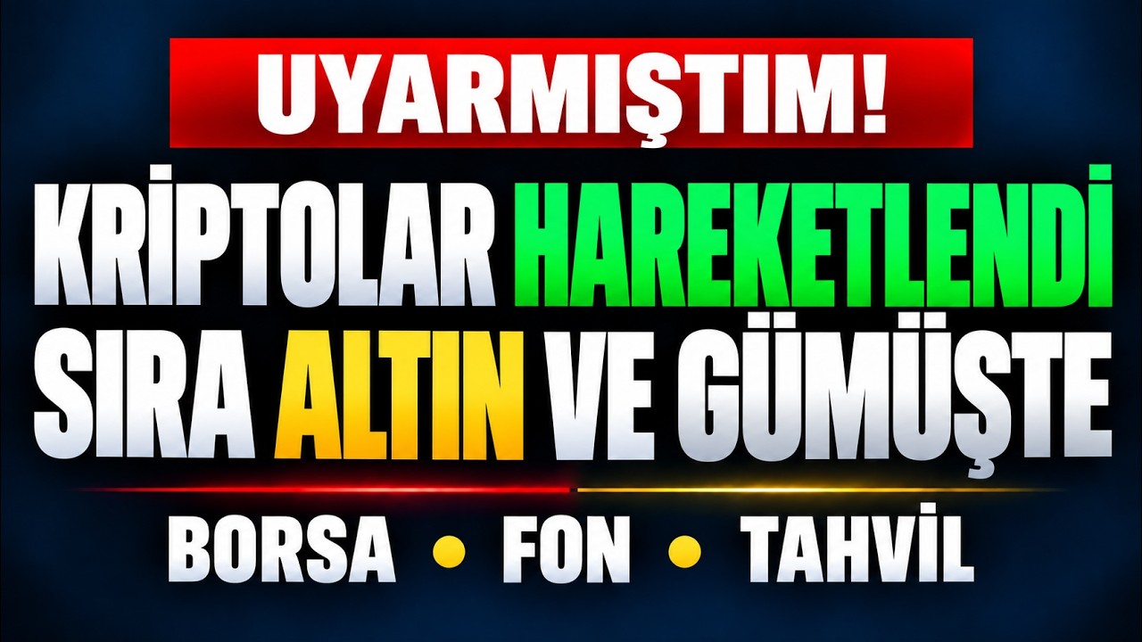 Kriptoda Beklenen Hareket Geldi: Altın ve Gümüş İçin Kritik Sinyal