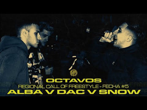 ALBA v DAC v SNOW [Octavos] – Regional Call of Freestyle – Fecha 5 – Torneo 2022