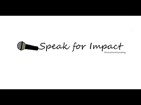 Promotional video thumbnail 4 for Speak for Impact