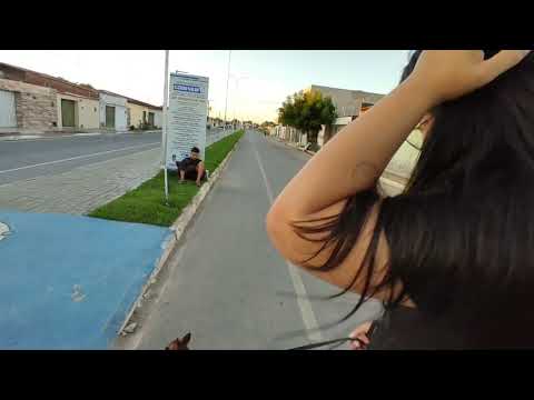 Passeando pela avenida da caminhada em Teotônio Vilela-AL