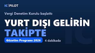Yurt dışı gelirin artık takipte mi? Yurtdışı Kazançlar Gözetim Programı (4 dakik