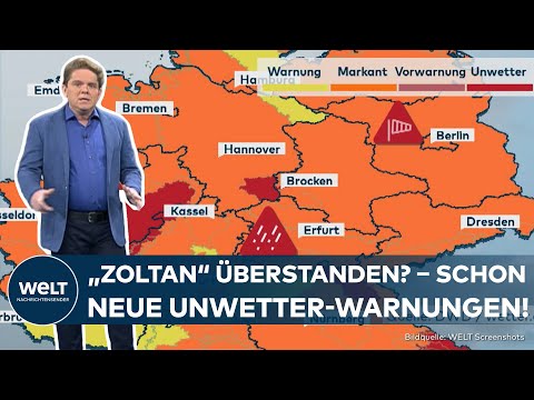 STURMTIEF "ZOLTAN": Orkanstärke! Unwetter fegt über Deutschland und trifft den Weihnachtsverkehr