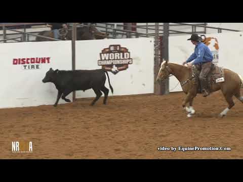 SJR Smooth CattyCash ridden by Jake D. Gorrell  - 2018 Celebration of Champions (Cow-Open Derby)