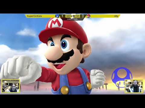 Smash ULtime 5 - SuperGirlKels (Sonic) vs. Ally (Mario) - Losers Finals
