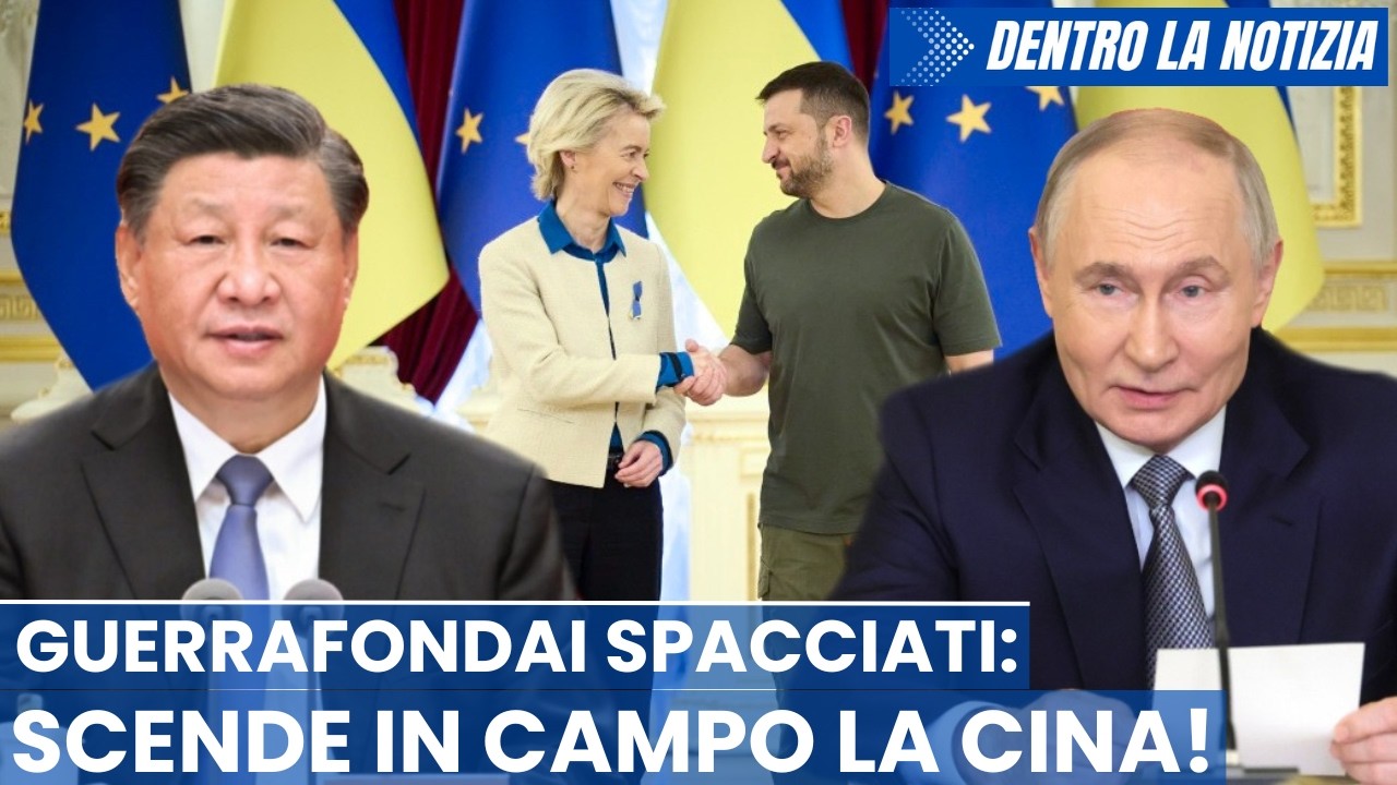 SUPER SCOOP! La Cina sta ponendo fine alla guerra in Ucraina coi fatti e non a parole! Guarda...