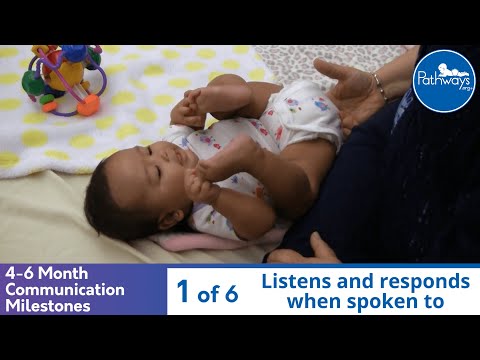 4-6 Month Old Communication Milestones