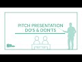 5 Pitch Presentation Do S And Don Ts Tips For A Successful Presentation EO GSEA Success Series