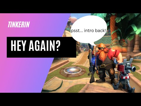 Tinkering good? intro back? | Barik Tinkerin Paladins Gameplay