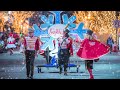 Snowflake Lane Bellevue 2024 Christmas Holiday Parade Lights Square Mall Lincoln Square