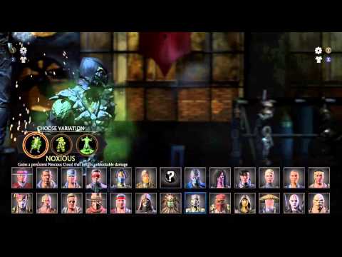 Mortal Kombat X - ALL Characters & Variations