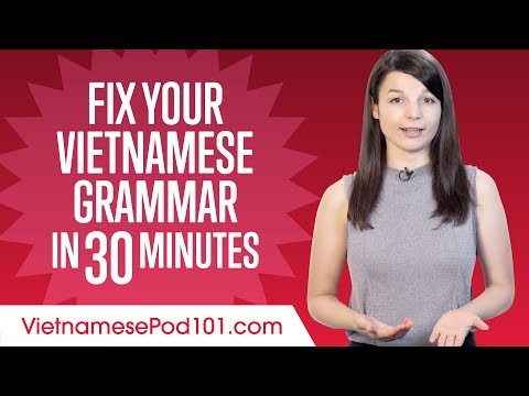 Fix Your Vietnamese Grammar in 30 Minutes