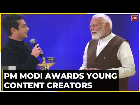 PM Modi Presents First-Ever National Creators Award In 20 Categories | India Today