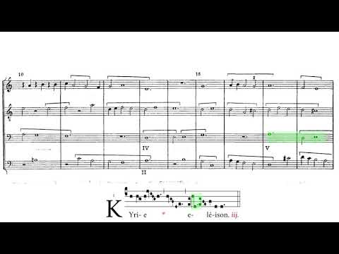 Isorhythm Example - Guillaume de Machaut's "Messe de Nostre Dame"