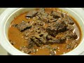 Goat blood curry (HOW TO COOK)