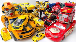 Transformers Bumble Bee, Heatwave, Chase Arrives to Transport Rescue: Cars vs Speed Bumps (ANIMATED)
