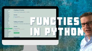Uitleg van werken met functies in Python