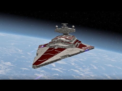 Tector-class Star Destroyer Vs Providence Dreadnought - Star Wars: Empire At War Remake NPC Battle