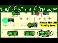 Family Tree Of Hazrat Abbas Alamdar The Most Loyal Warrior Of Imam Hussain