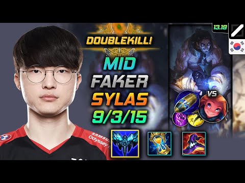 Sylas Mid Build Faker Everfrost First Strike - LOL KR Challenger Patch 13.19