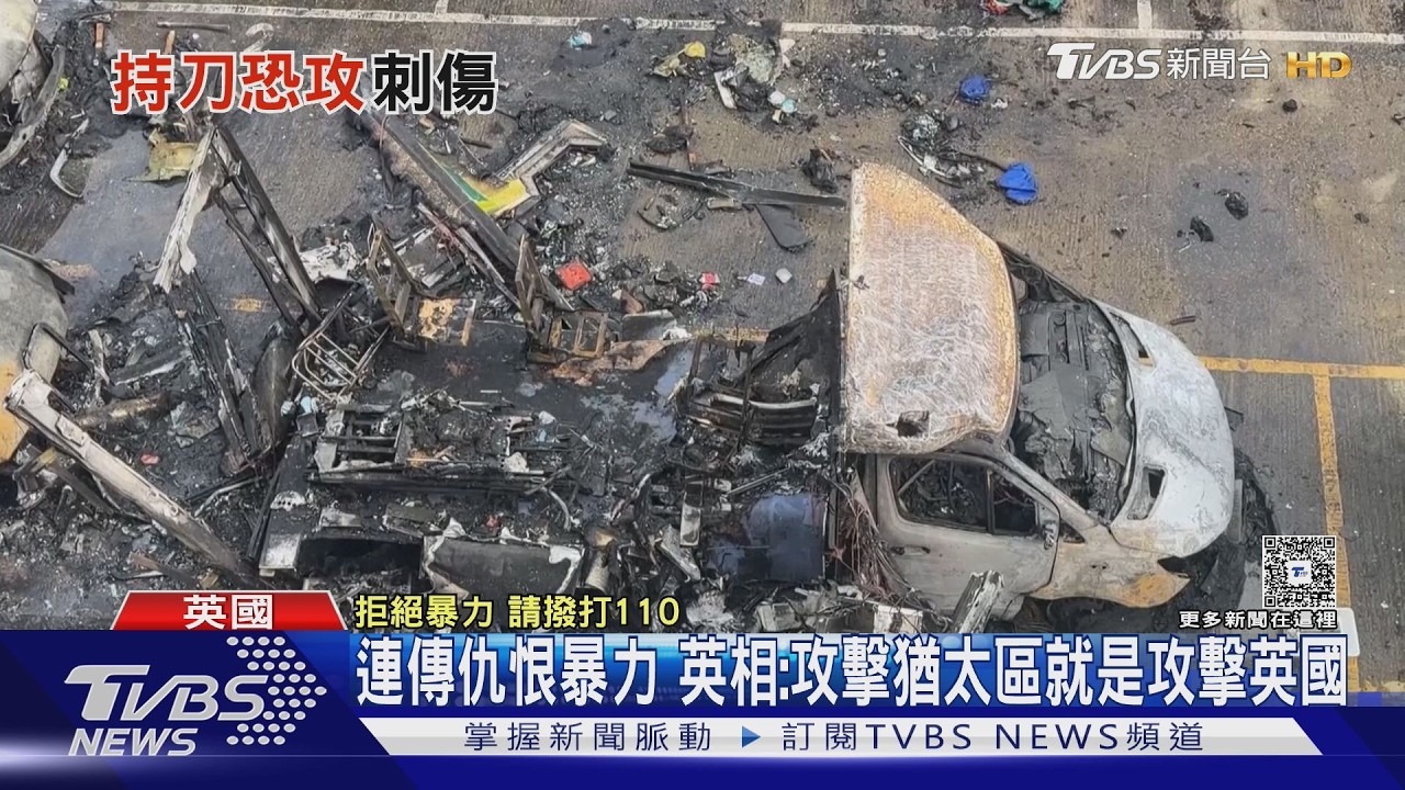 影音/倫敦又傳行刺猶太人!英警到場險遇刺 定調恐怖攻擊