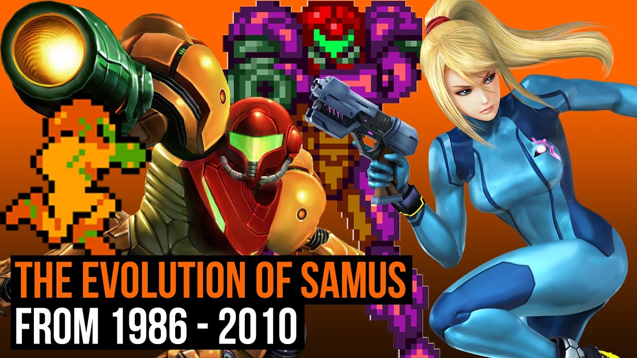 The Evolution of Samus from 1986 - 2010 - YouTube