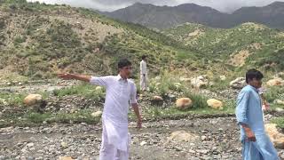 preview picture of video 'Parachinar beautiful view, Shahlaozan.|School boys Trip'