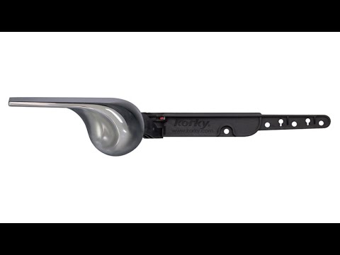 How to Install KORKY StrongARM Universal Toilet Tank Lever Handle.