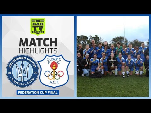 Belconnen United v Canberra Olympic - Women's Federation Cup Final | Capital Football 2022