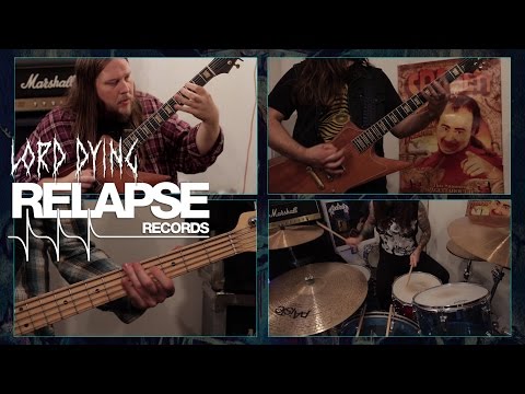 LORD DYING - "Offering Pain" Guitar, Bass & Drum Playthrough Video