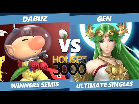 Smash Ultimate Tournament - Liquid | Dabuz (Olimar) Vs. Gen (Palutena) SSBU Xeno 190 Winners Semis